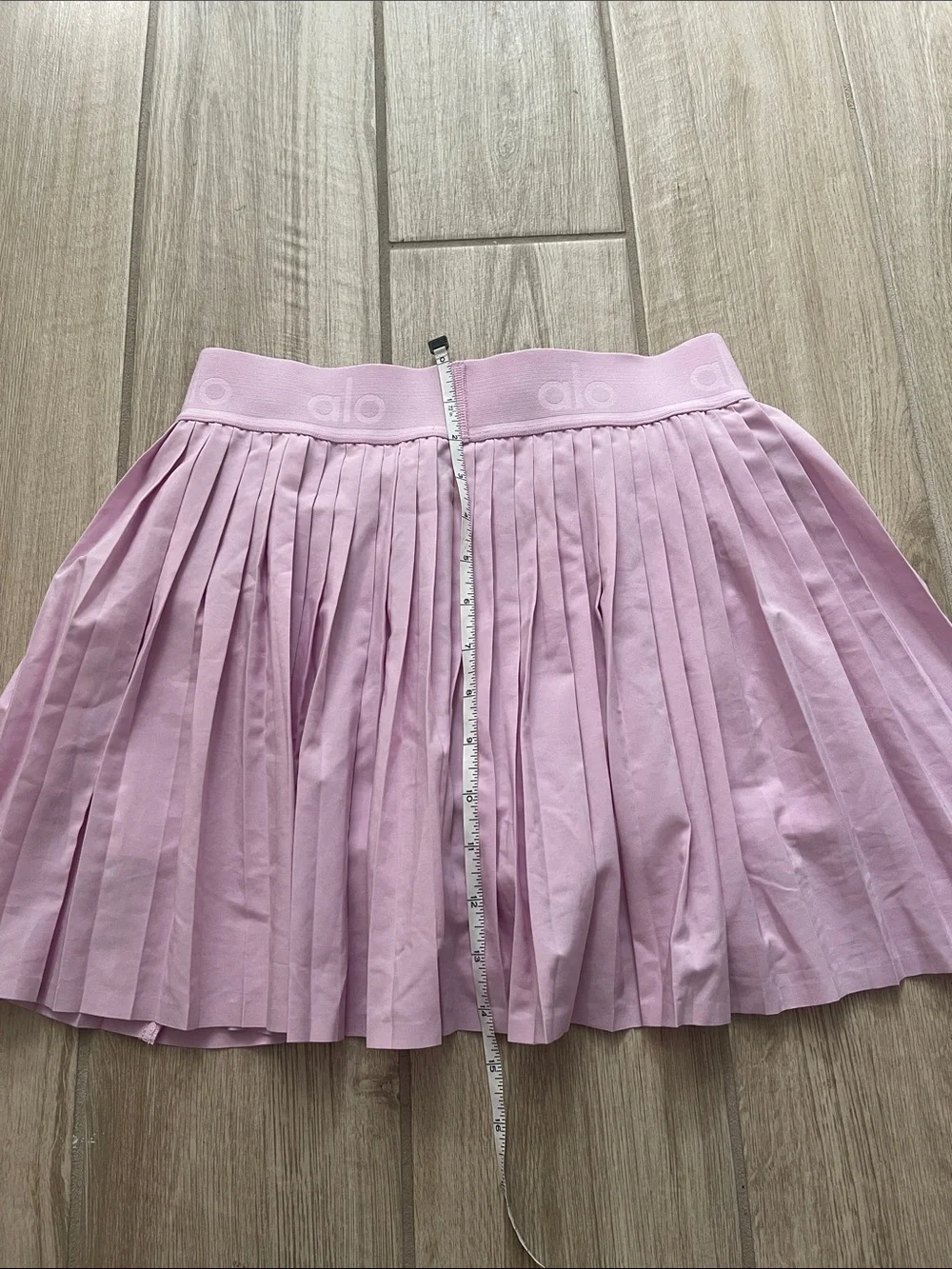 Alo Yoga Aces Pleated Tennis Skirt Skort Sugarplum Pink Sz S 4-6 W6235R